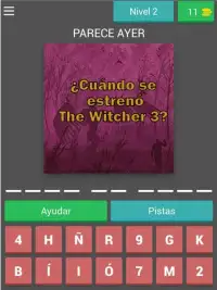 Preguntas The Witcher Screen Shot 6