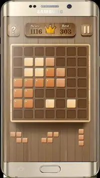 wood block puzzle free Screen Shot 0