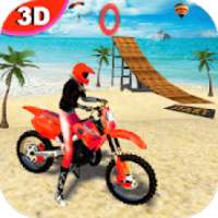 Moto beach bike game