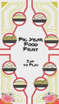 Pig Year Food Fight Screen Shot 2