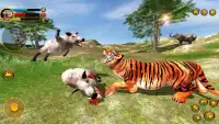 Wild Tiger Simulator 3d animal games Screen Shot 2