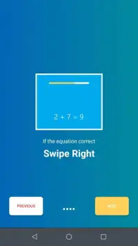Swipe Math - Test and Improve your Math Skills! Screen Shot 10