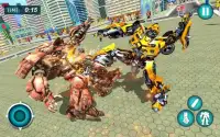 Flying Superhero Car Robot Transform Wars Games Screen Shot 17