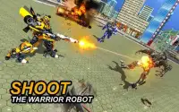 Flying Superhero Car Robot Transform Wars Games Screen Shot 14
