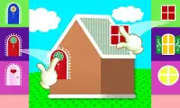 Gingerbread House Maker: Crazy Kids Kitchen Screen Shot 7