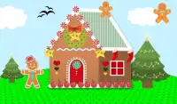 Gingerbread House Maker: Crazy Kids Kitchen Screen Shot 0