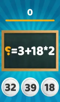 لعبة الرياضيات: لعبة ذكاء وسرعة Math Game
‎ Screen Shot 1