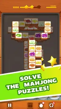 Delicious Mahjong: Food Puzzle Challenge Screen Shot 3