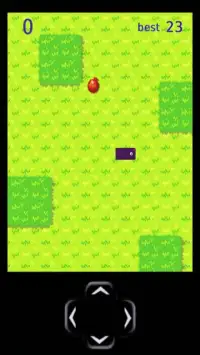Hungry Worm - Classic Cellphone Retro Snake Screen Shot 1