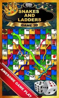 Snakes And Ladders Star:2019 New Dice Game Screen Shot 0