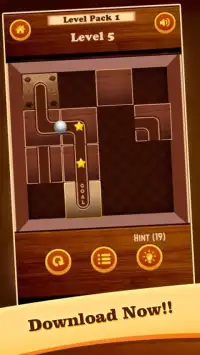 Unblock Ball Mania - Slide Puzzle Game Screen Shot 0