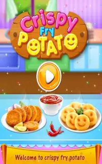 Crispy Fry Potato - Cooking Game Screen Shot 0