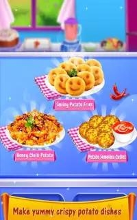Crispy Fry Potato - Cooking Game Screen Shot 5