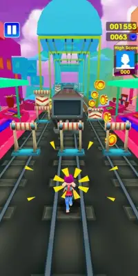 Train surf rush run Screen Shot 2