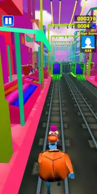 Train surf rush run Screen Shot 3