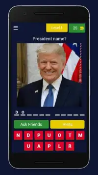 United States Presidents — 45 US presidents — Quiz Screen Shot 14