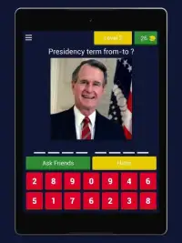 United States Presidents — 45 US presidents — Quiz Screen Shot 7