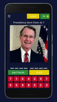 United States Presidents — 45 US presidents — Quiz Screen Shot 12