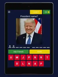 United States Presidents — 45 US presidents — Quiz Screen Shot 9