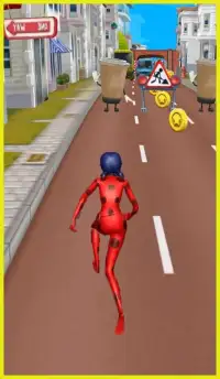 Subway Lady Adventure 3D Endless Running Game Screen Shot 2