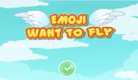 Emoji Want to Fly Screen Shot 1