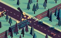 Retro railroad crossing - Ultimate train sim Screen Shot 2