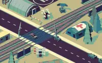 Retro railroad crossing - Ultimate train sim Screen Shot 1