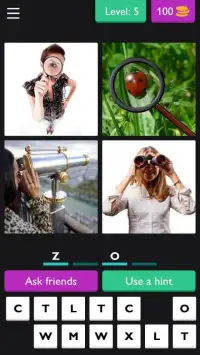 *4 Pics 4 Letter Word: Puzzle** Screen Shot 17