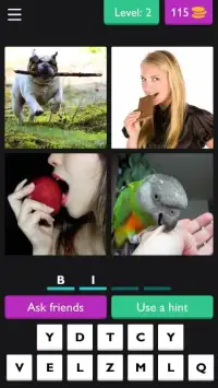 *4 Pics 4 Letter Word: Puzzle** Screen Shot 12