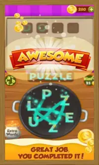 Magic Word Chef - Puzzle Game Screen Shot 2