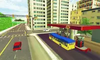 Luxury City Coach Bus Driving Simulator Game 3D Screen Shot 22