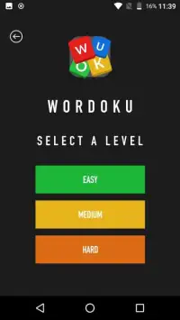Wordoku Free Screen Shot 1