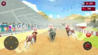 Angry Bull Racing Attack Screen Shot 2