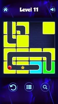 Neon Ball - Classic Slide Puzzle Game Screen Shot 6