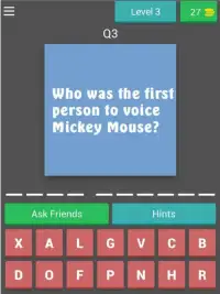 Disney Trivia Unofficial Quiz Screen Shot 3