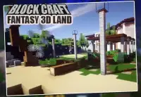 block build craft fantasy 3D land Screen Shot 3