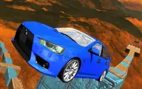 Real Tracks: Impossible Future Car Stunt Simulator Screen Shot 16