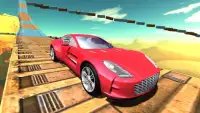 Real Tracks: Impossible Future Car Stunt Simulator Screen Shot 9