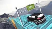 Real Tracks: Impossible Future Car Stunt Simulator Screen Shot 23