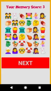 Emoji Memory Match Game Screen Shot 0