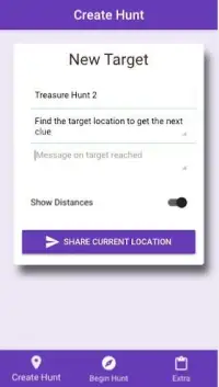 HotCold GPS Treasure Hunt Game Screen Shot 0
