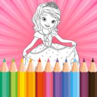 Coloring Book for Disney Princess - for girls game