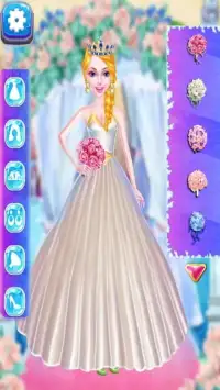 Princess Love Story : Long Hair Wedding Salon Screen Shot 2