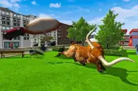 Wild Bull City Attack: Bull Simulator Games Screen Shot 11