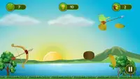 Fruit Cut 3D - 3D Archery Shooting Game Screen Shot 0