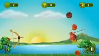 Fruit Cut 3D - 3D Archery Shooting Game Screen Shot 1