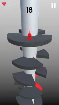 Helix Crash: Spiral Ball Jump Screen Shot 3