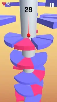 Helix Crash: Spiral Ball Jump Screen Shot 4