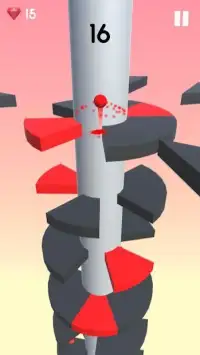 Helix Crash: Spiral Ball Jump Screen Shot 6