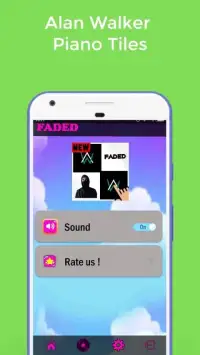 Alan Walker Piano Tiles Screen Shot 1